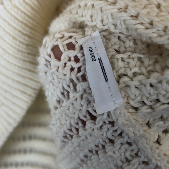 EUC Madewell Ivory Northshors Open Knit Pullover - Picture 10 of 10